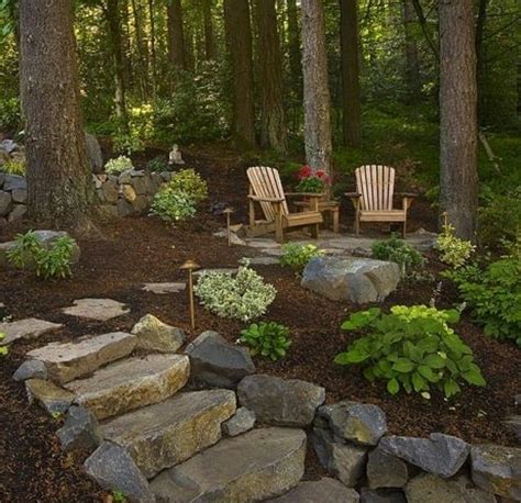 Pin by donna deloach on patios | Sloped backyard, Backyard landscaping ...