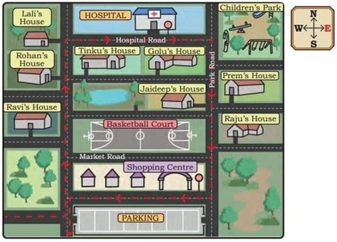 NCERT Solutions Class 5 Mathematics Maps And Locations - 100% Correct ...