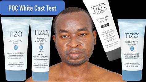 Tizo Sunscreen Review: White Cast Test On Dark Skin