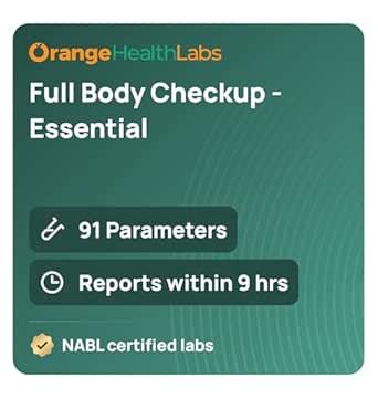 Full Body Checkup - Essential | Reports in 9 hours | No-Fasting ...