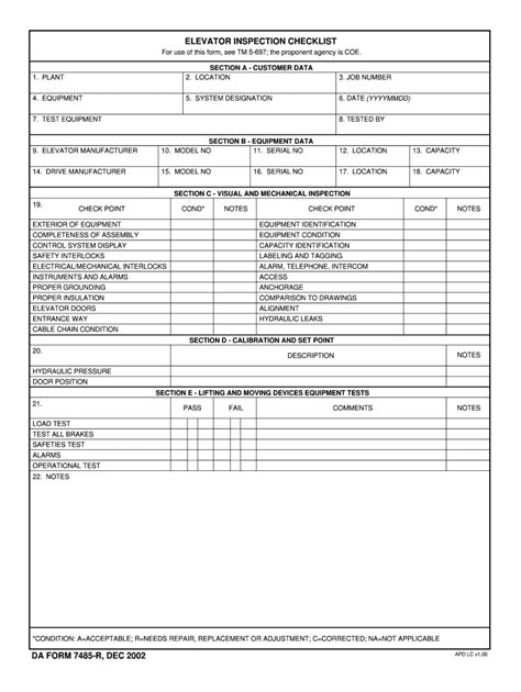 DA 7485-R Form - Fill Online, Printable, Fillable, Blank - pdfFiller