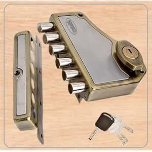 Metallo Plus Deadbolt Hexabolt 2CK Door Lock, Rim Lock, Dead Bolt for ...