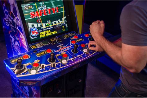 Customer Reviews: Arcade1Up NFL Blitz Arcade with Riser and Lit Marquee ...