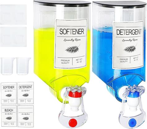 Dispensador de sabão em pó, dispensador de detergente montado na parede ...