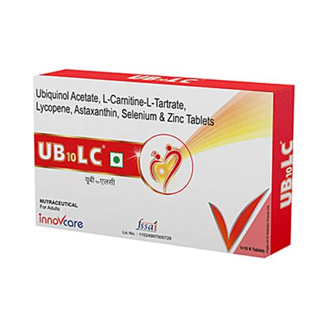 Buy UB10 LC UB10 LC Tablet Online at Best Price of Rs 747.4 - bigbasket
