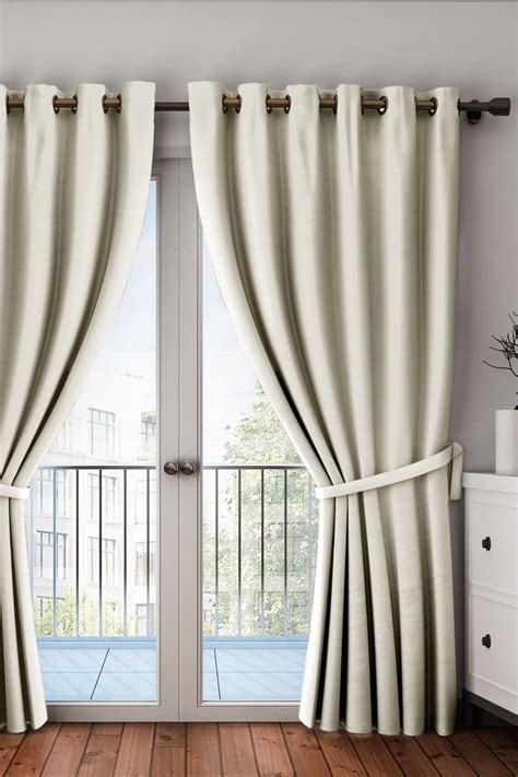 Buy Home Sizzler Blackout Eyelet Polyester Long Door Curtain, 9ft ...