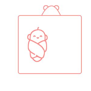 Buy TERI BERI Baby Hooded Towel, Soft and Hypoallergenic Baby Bath ...