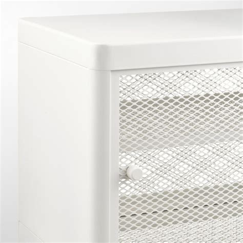 MACKAPÄR storage bench with sliding doors, white, 100x37x52 cm (393 ...