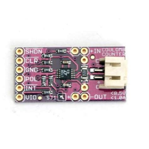 Ltc4150 Coulomb Counter Battery Check Sensor Module