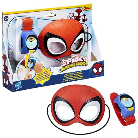 Marvel Spidey and His Amazing Friends Spidey Comm-Link and Mask Set ...