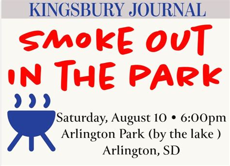 Kingsbury Journals Smoke Out in the Park (in Arlington this year ...