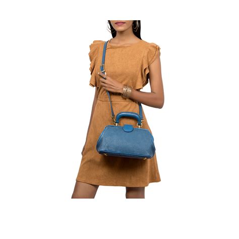 Buy Blue Sasha Satchel Online - Hidesign
