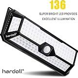 Hardoll Solar Light 72+COB LED Lamp for Home Garden Waterproof Outdoor ...
