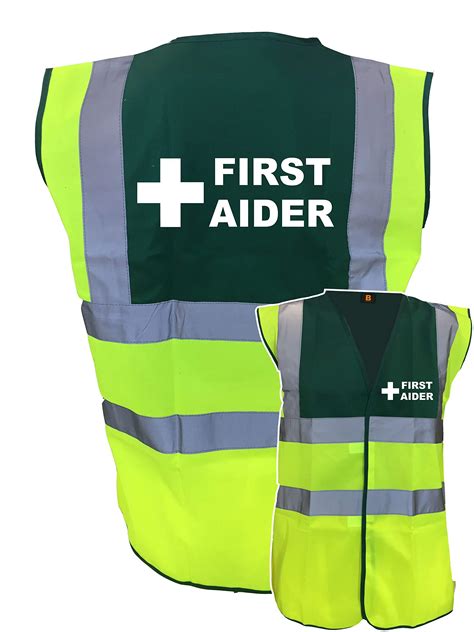 Buy Brook Hi Vis UKPremium First Aider Yellow Green Hi Vis Viz ...