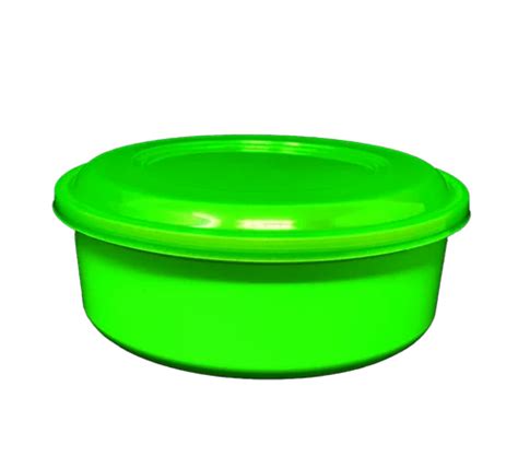 Plastic Container - 500gm Red Temper Proof Box Manufacturer from Rajpura