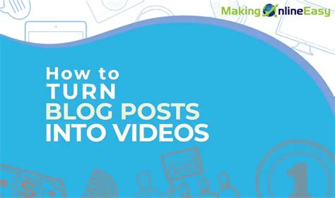 Image result for Blog Post to Video Software