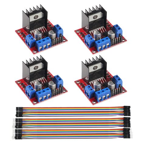 Aediko 4pcs L298n Motor Drive Controller Board Module Dual H ...