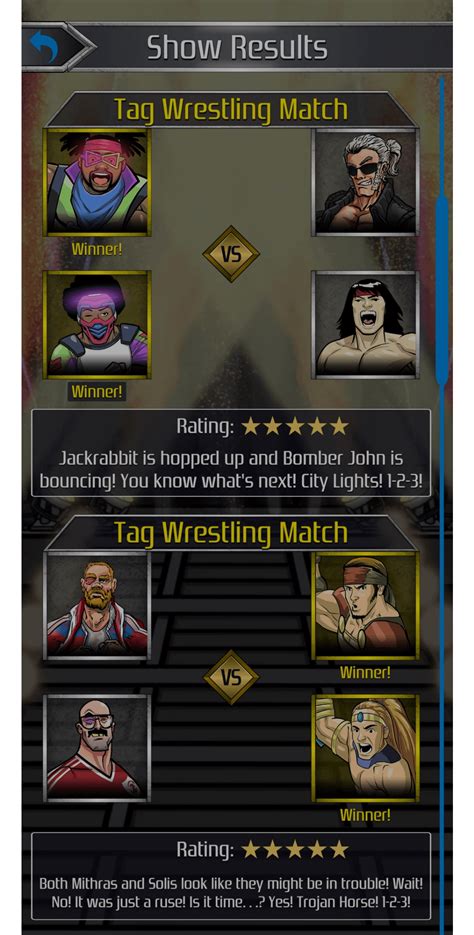 The show started off so well, back to back five star matches. 😅 : r ...