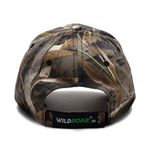 Safari Cap -Grassland Camo- six Panels – WildRoar.in