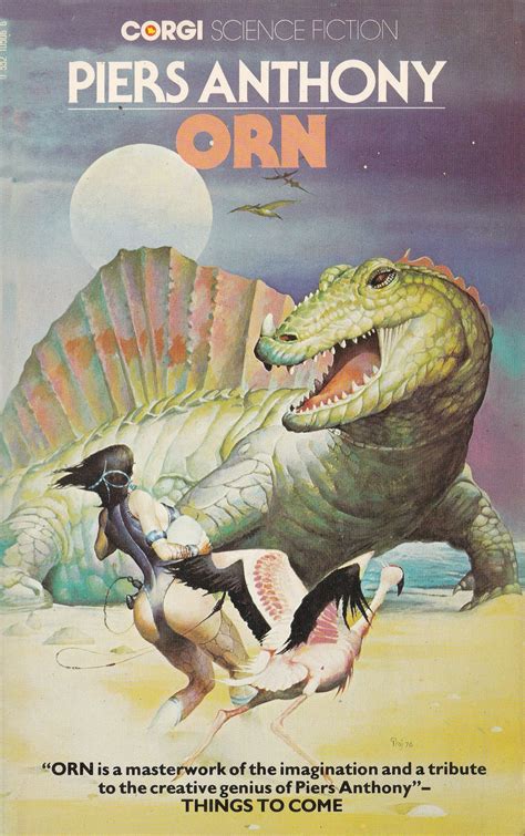 Piers Anthony. Orn | Fantasy book covers, Science fiction artwork ...