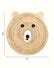 Jute Round Floor Mats | Jute Carpet for Living Room | Teddy Bear Rug ...