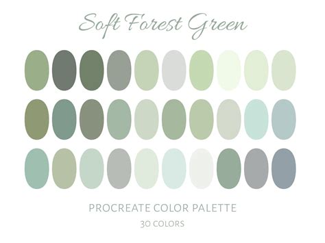 Muted Green Colors at Dylan Schmella blog