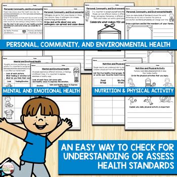 First Grade Health Lesson 1 的图像结果