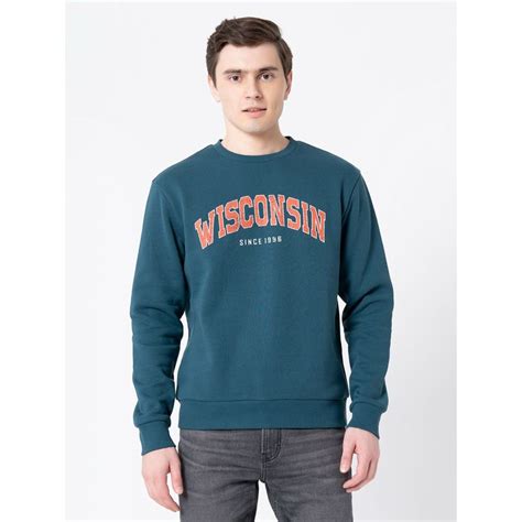 Buy Red Tape Men Teal Graphic Print Sweatshirt Online