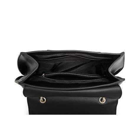 Buy Diana Korr Elly Color Block Satchel Bag - Black Online