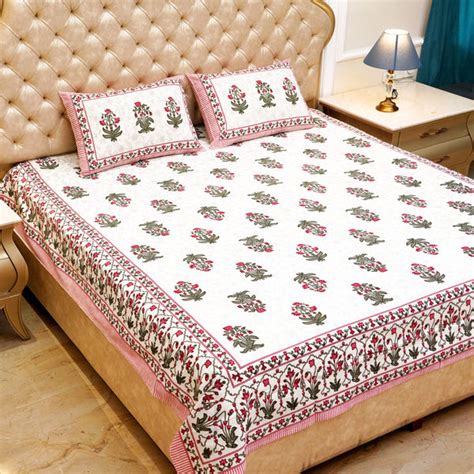 Plarsh Comfort - Buy Jaipuri Cotton Bedsheets & Table Linens