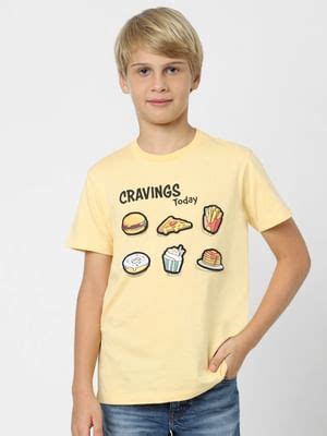 Buy Boys Beige Graphic Print T-shirt Online at Jack & Jones Junior ...