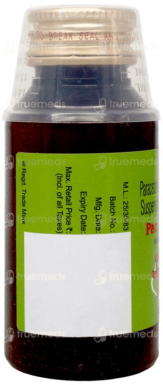 Pacimol Ds Suspension 60ML: Uses, Side Effects, Price & Substitutes