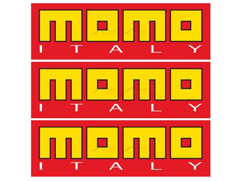 MOMO water resistant Car Bumper sticker set | Scale Arts India