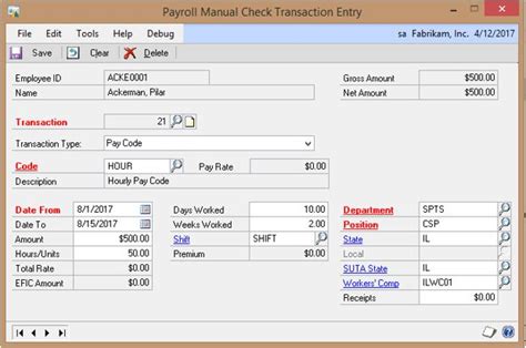 Image result for Microsoft Dynamics Payroll Module
