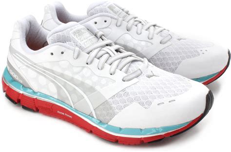 Puma Faas 500 v2 Running Shoes - Buy White, Blue Color Puma Faas 500 v2 ...
