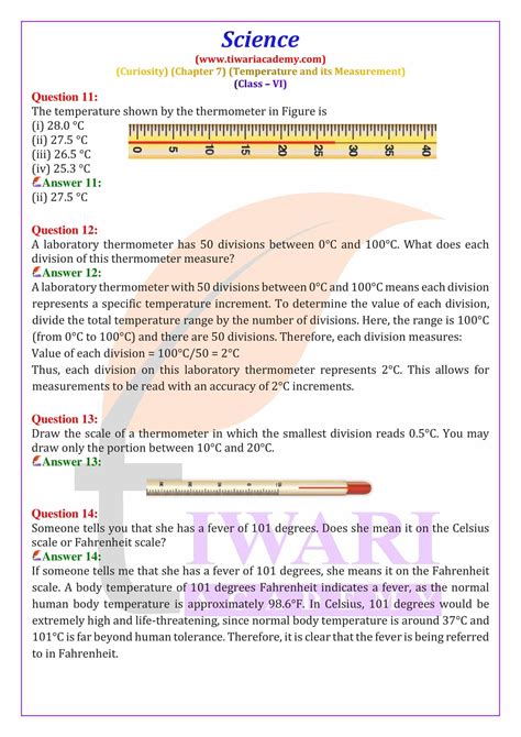 NCERT Solutions Class 6 Science Curiosity Chapter 7 Question Answers