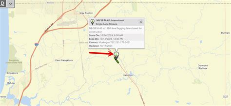 Lane closures: M-40, Allegan County, October 14