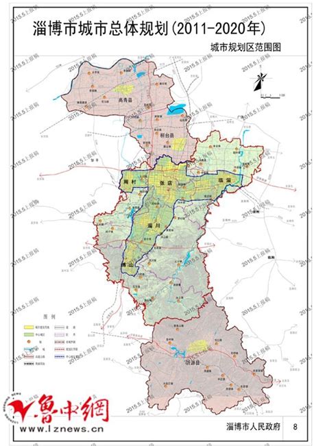 2030年淄博新区规划图-图库-五毛网
