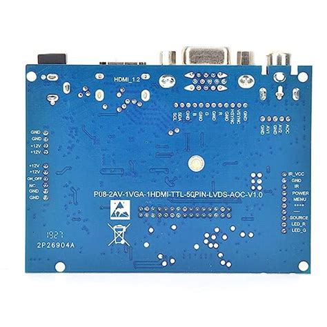 LCD Driver Board, 40 Pins HDMI VGA 2AV Input LCD Controller Board ...