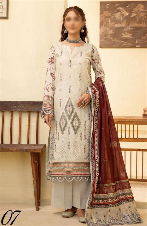 Mahees Ghazal Embroidered Lawn – Siyaab Lawn Hub