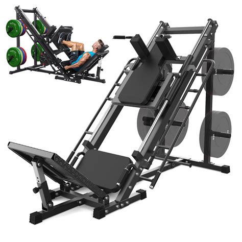 Luku Leg Press Hack Squat Machine Combo, Professional Leg Press Machines for Home Gym with ...