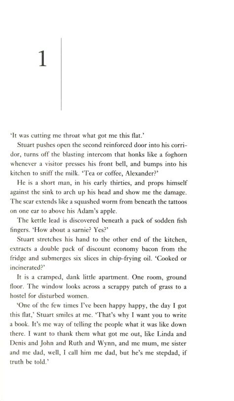 Image result for Stuart a Life Backwards Interview