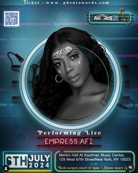 Empress Afi to thrill fans at Ghana Entertainment Awards USA 2024