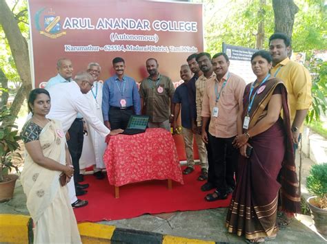 Student Council Election held at Arul Anandar College