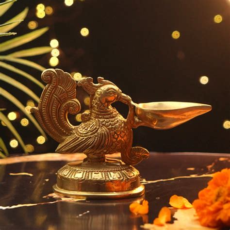 Buy Brass Diyas, Handcrafted Home Decor Diyas & Lamps – ServDharm