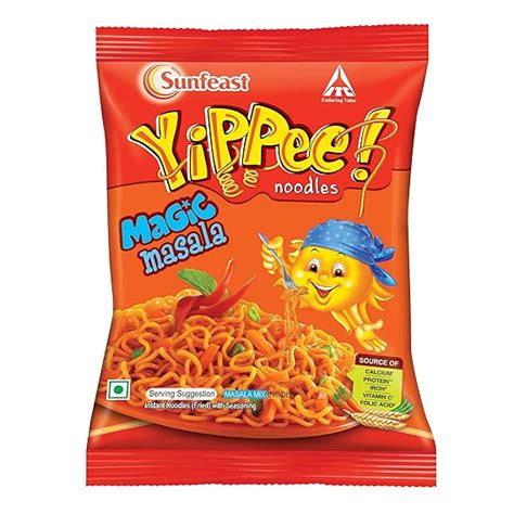 Pride Of India Sunfeast Yippee! Magic Masala Instant Noodles With Real ...