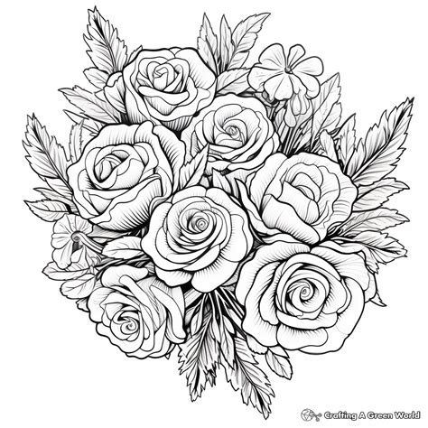 Intricate Floral Coloring Pages - Free & Printable!