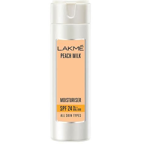 Lakme Peach Milk Moisturizer SPF 24 PA Sunscreen Lotion 120 ml Price ...