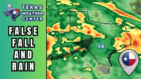 Cooler Weather and Rain Chances Close Out August in Texas