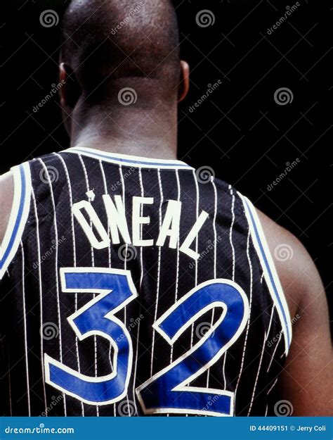 Shaquille O Neal, Orlando Magic Editorial Photo - Image of jersey ...